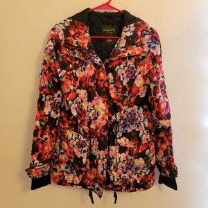 Aeropostale floral coat